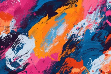 Abstract paint background with vibrant colors for modern designs. Suitable for art prints, website backgrounds, social media posts, and presentations.