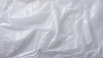 Plastic wrap texture, close up of plastic material for background used