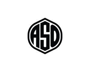 ASO logo design vector template