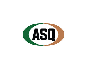 ASQ Logo design vector template
