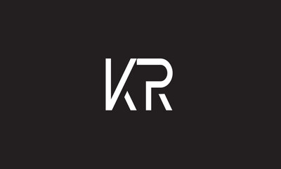 KR, RK, K, R Abstract Letters Logo Monogram	