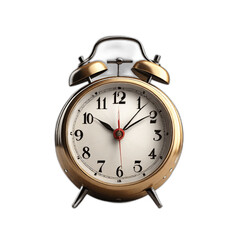 old alarm clock png , png file . Created using generative AI
