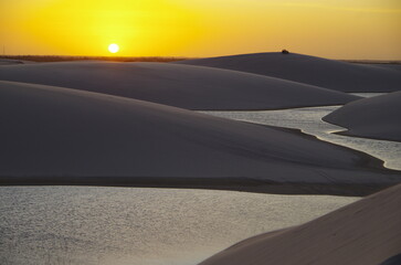 sand dunes in the desert