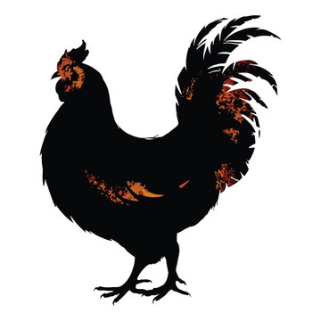 recommend clip art: Chicken Silhouette