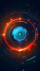 Obraz premium technology background