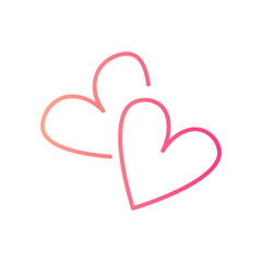 romantic gradient icon