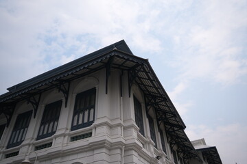 Thai colorful roof top vintage style 