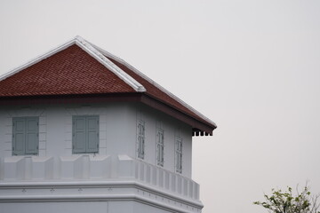 Thai colorful roof top vintage style 