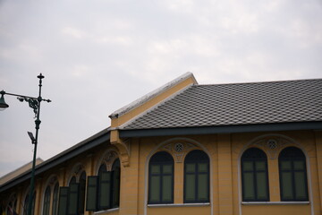 Thai colorful roof top vintage style 