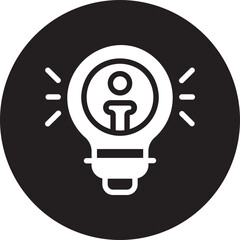 idea glyph icon