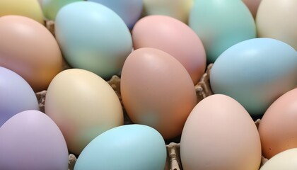 Monochrome colorful easter eggs background