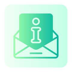 email gradient icon