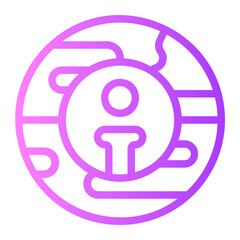 global gradient icon