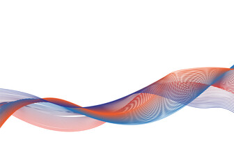 Abstract wavy line background.