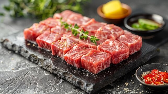 Japanese fresh Karubi for BBQ