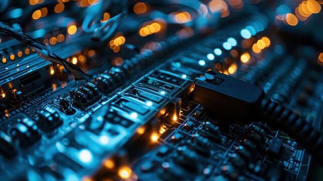 the strength of data encryption protocols through an image of a secure lock mechanism integrated into a seamless network infrastructure