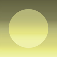 abstract circle background sage yellow color gradiant illustration.	
