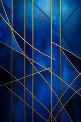 Abstract vertical futuristic blue background