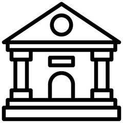 architectonic,urban,bank,temple,museum,buildings.svg