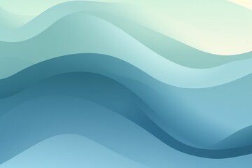 Fototapeta premium Muted Blue to Olive Drab abstract fluid gradient design, curved wave in motion background for banner, wallpaper, poster, template, flier and cover