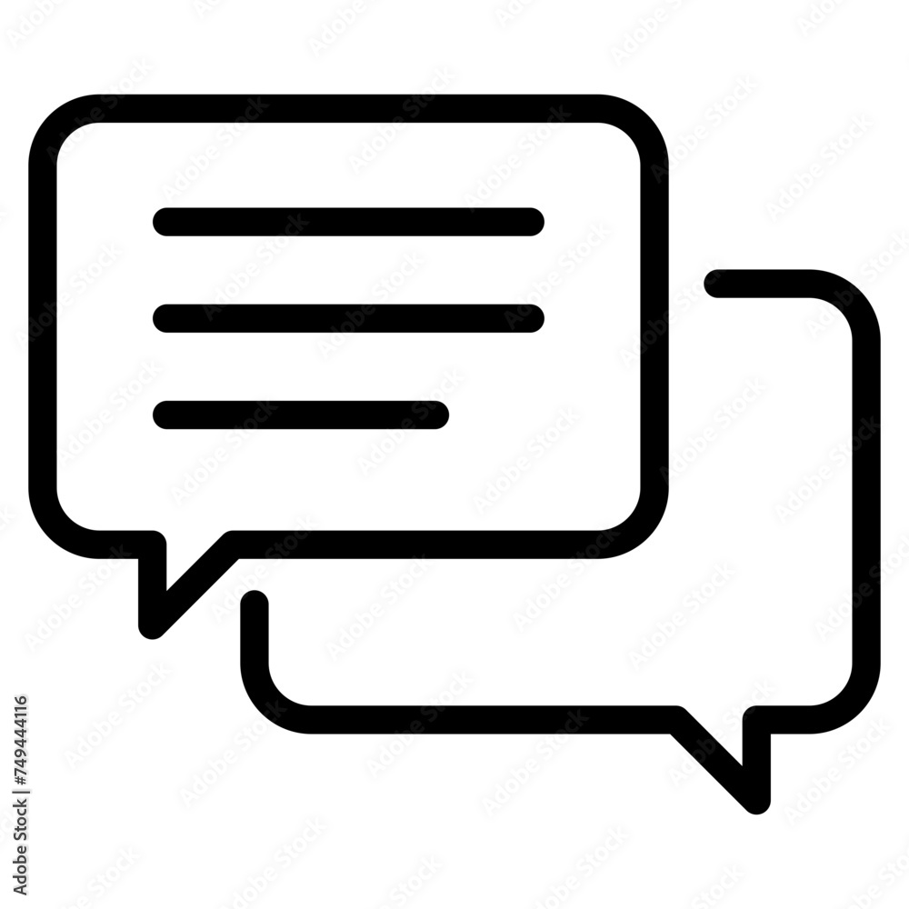 Poster speech bubble, comment, communication