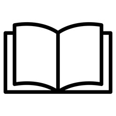 Open book icon 