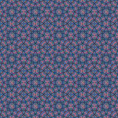 Seamless braided pattern of lines. Square abstract pattern. Woven fabric texture