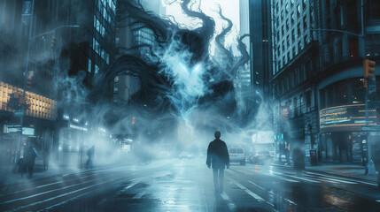 Supernatural beings blending in a modern city hidden world among us