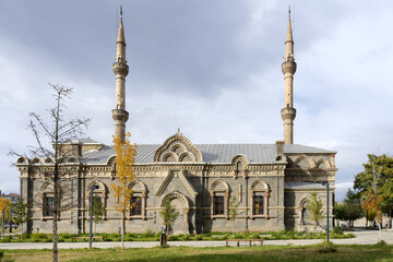 Fototapeta na wymiar Fethiye Mosque, former Russian Orthodox Church, Kars, Turkey