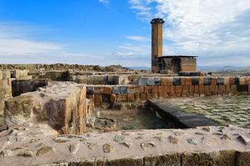 Manuchihr Mosque, Ani Archaeological site, Kars, Turkey