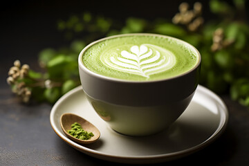 cup of  greentea