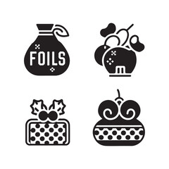 aprill fool silhouette icon vector design