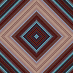 Seamless rhombus pattern. Pattern of colored lines