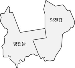 2024 22대 대한민국 총선 선거구 지도 서울 선거구, 자치도별