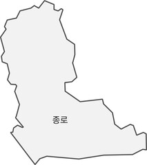 2024 22대 대한민국 총선 선거구 지도 서울 선거구, 자치도별