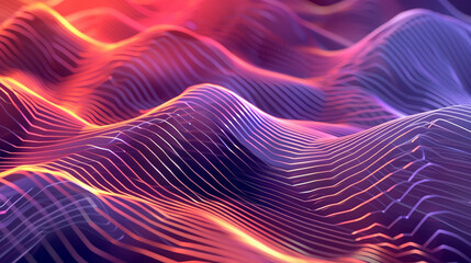 Obraz premium abstract background design ,wave line background design