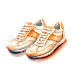 shoes isolated on white