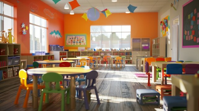 Inclusive Education: Classrooms with autistic students and peers, underscoring the importance and value of diversity and inclusion.