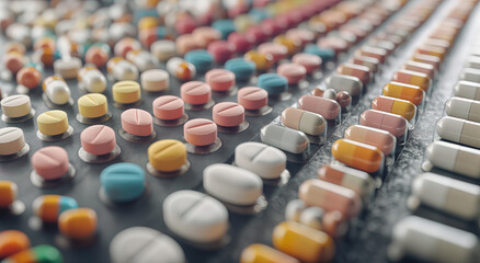 Obraz premium pills and capsules