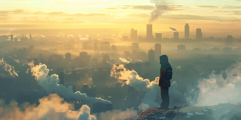 Smoggy Skyline: Silent Suffering