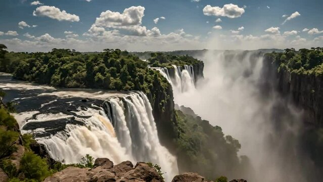 The Victoria Falls - Livingstone, Zambia Victoria Falls, Zimbabwe