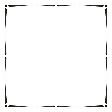 Square frame border