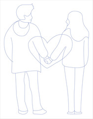 valentine coloring page
