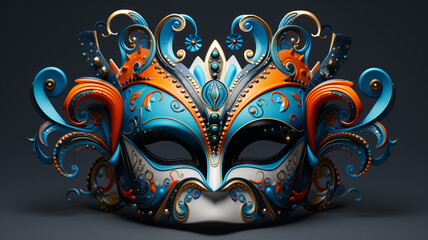 carnival glamorous mask - 749486763