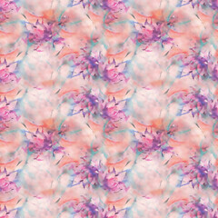 Seamless Print Shibori pattern and tie-dye allover textile Shibori allovers pattern design
