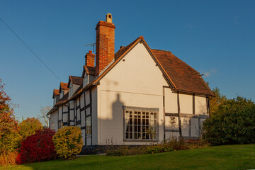 English Country Cottage in Warwickshire, England