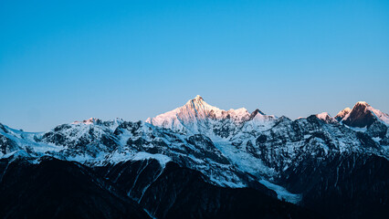 Meili snow mountains, With best wishes