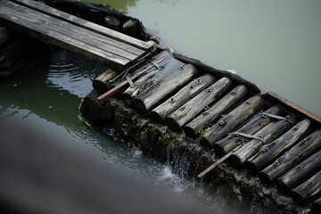 wooden bridge