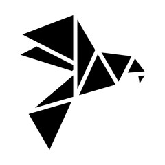 Fototapeta na wymiar Origami icon. Icon about hobbies