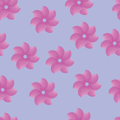 Watercolor cool Seamless floral pattern for background, textile, wallpaper, fabric design etc.